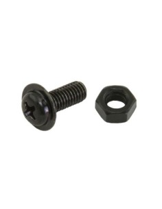 Bolt/Nut Fender 10 x 5mm Black.